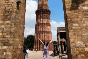 Delhi: Metro Heritage Tour med guide