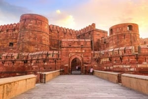 Delhi: Privat tur till Taj Mahal och Agra med Gatimaan-tåg