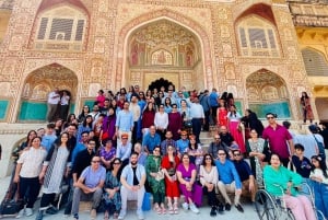 De Delhi a Jaipur: Excursión Privada de un Día con Guía Local