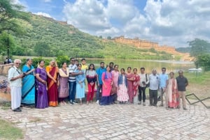 De Delhi a Jaipur: Excursión Privada de un Día con Guía Local