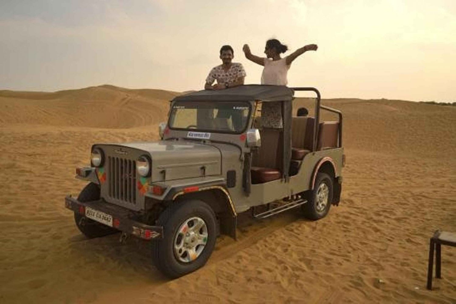 Woestijn-jeepsafari en kameelsafari vanuit Jodhpur