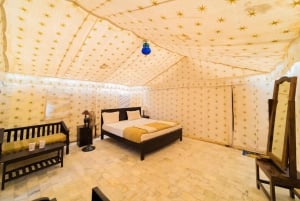 Wüstenrose Jaisalmer: Luxus-Zelt in der Wüste Thar