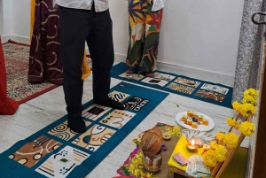 Célébration de Diwali avec une famille locale à Jaipur avec dîner