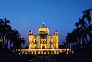 New Delhi: Nocna wycieczka z przewodnikiem po Delhi i zabytkach