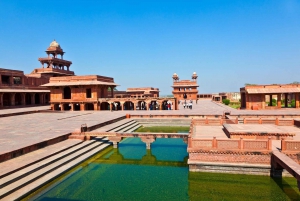 Fatehpur, fågelreservat, Chand Baori Jaipur Drop från Agra
