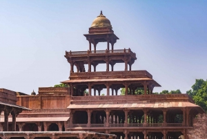 Fatehpur, fågelreservat, Chand Baori Jaipur Drop från Agra