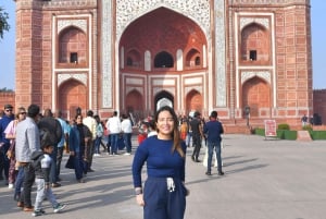 Från Agra: Guidad tur till Taj Mahal, Agra Fort och Baby Taj