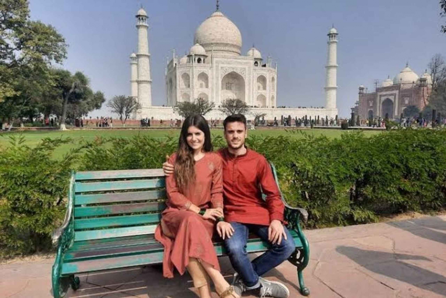 Skip-The-Line Taj Mahal und Agra Fort Private Tour