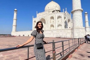 Skip-The-Line Taj Mahal och Agra Fort privat rundtur