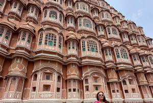 De Agra: visita a Jaipur com transfer para Deli de carro