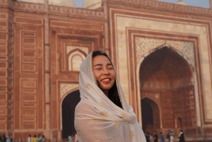 Fra Delhi: 2-dagers privat tur til Agra og Jaipur i den gylne trekant