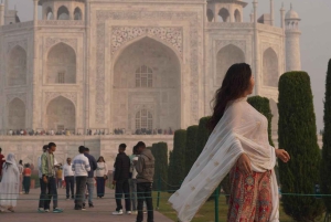 Fra Delhi: 2-dagers privat tur til Agra og Jaipur i den gylne trekant