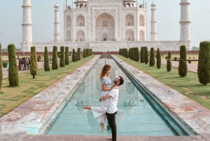 Fra Delhi: 2-dagers privat tur til Agra og Jaipur i den gylne trekant