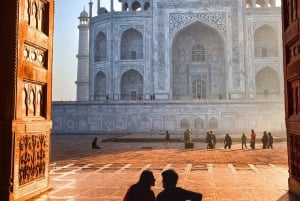 Z Delhi: Prywatna wycieczka po Złotym Trójkącie z Rishikesh