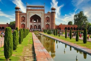 Från Delhi: 2-dagars soluppgångstur till Taj Mahal med Fatehpur Sikri
