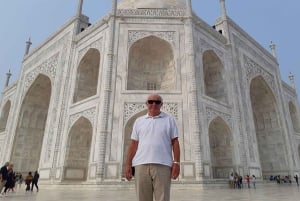 Da Delhi: tour privato di 2 giorni con pernottamento al Taj Mahal e Agra