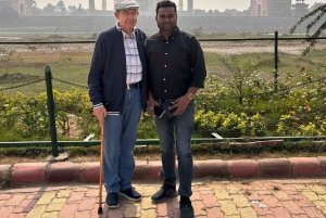 Au départ de Delhi : visite privée de 2 jours avec nuitée au Taj Mahal et à Agra