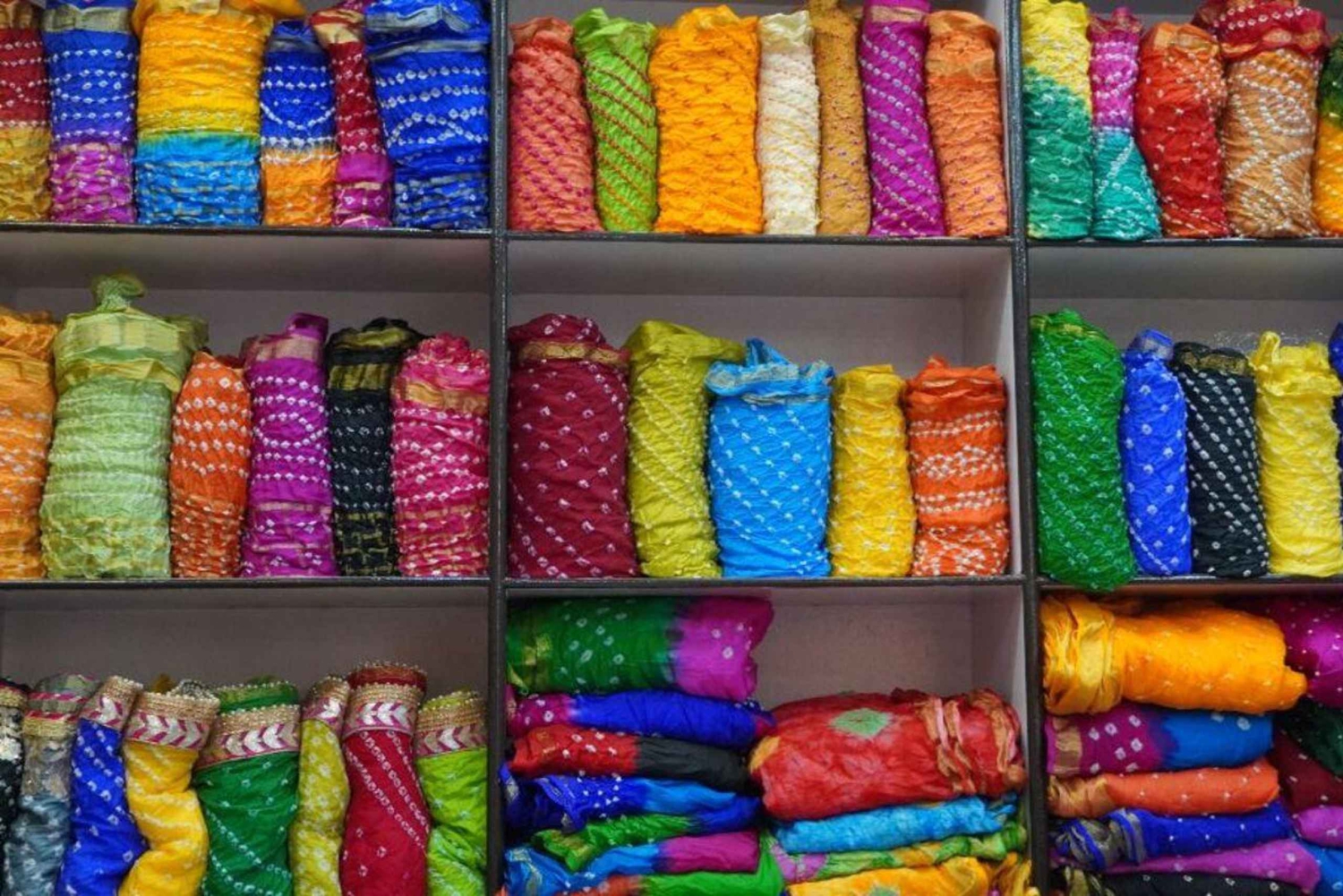 Fra Delhi/Agra/Jaipur: Privat omvisning i shopping og gatemat