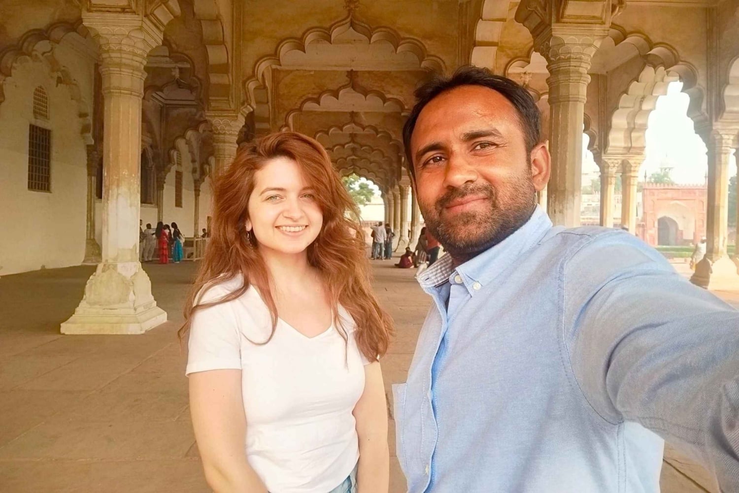 Depuis Delhi : visite du Taj Mahal tout compris avec déjeuner