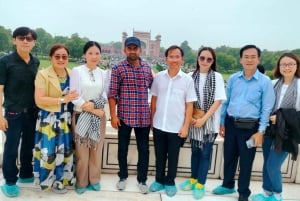 Depuis Delhi : visite du Taj Mahal tout compris avec déjeuner