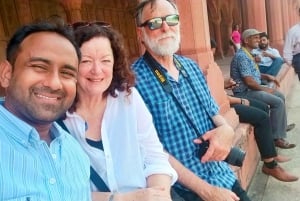 Depuis Delhi : visite du Taj Mahal tout compris avec déjeuner