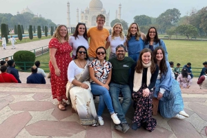 Vanuit Delhi: all-inclusive dagtour naar de Taj Mahal en het fort van Agra