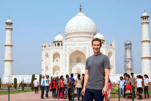 Vanuit Delhi: all-inclusive dagtour naar de Taj Mahal en het fort van Agra