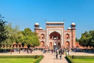 Vanuit Delhi: all-inclusive dagtour naar de Taj Mahal en het fort van Agra