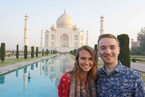 Vanuit Delhi: all-inclusive dagtour naar de Taj Mahal en het fort van Agra