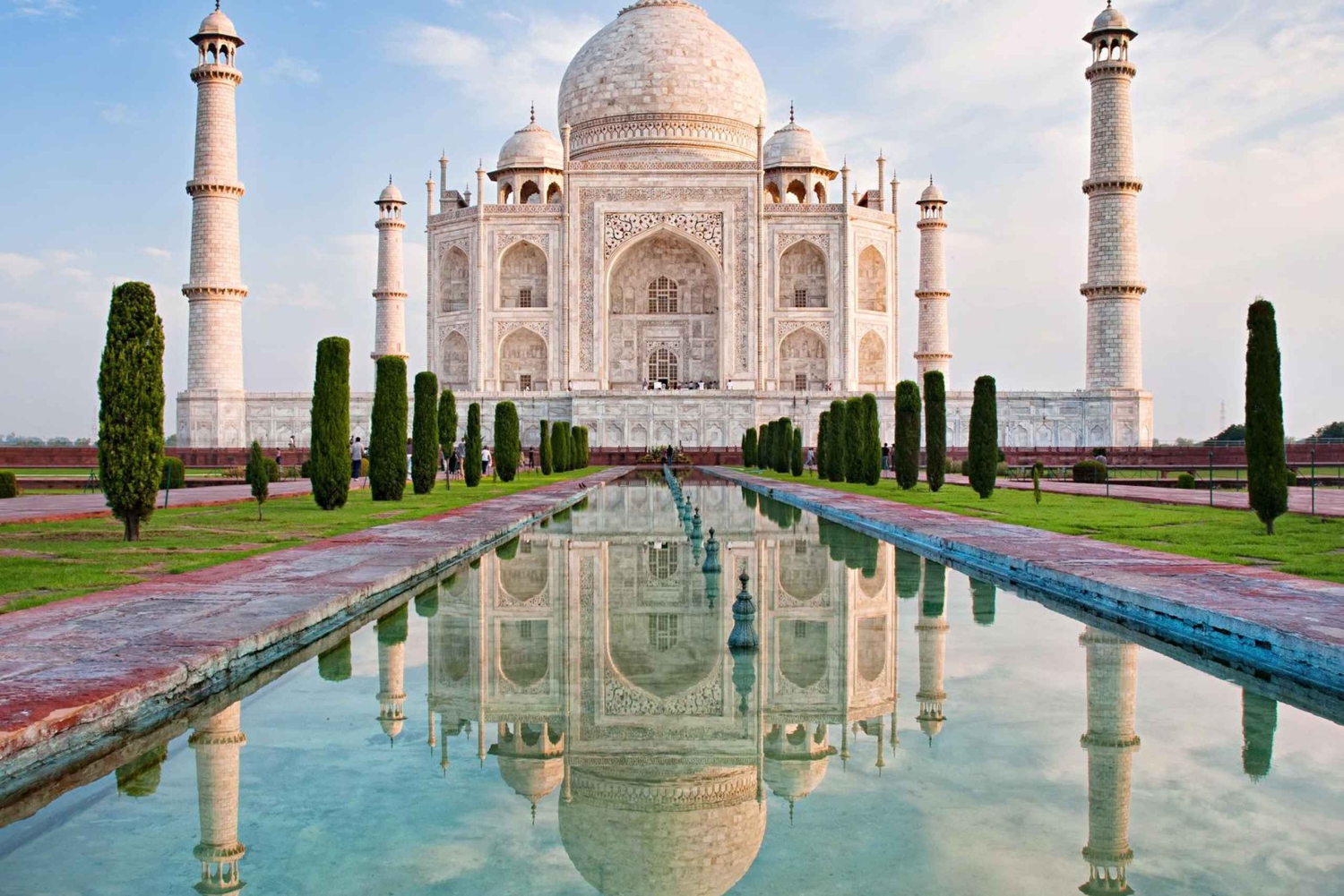Au départ de Delhi : visite du Taj Mahal en journée avec transferts
