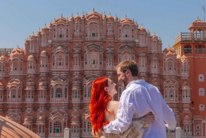 Från Delhi: Heldagsutflykt till Jaipur med bil, guide och lunch