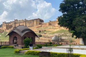 Från Delhi: Heldagsutflykt till Jaipur med bil, guide och lunch