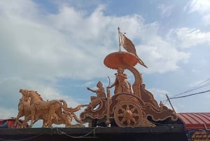 Von Delhi: Goldenes Dreieck-Tour mit Rishikesh + Jim Corbett