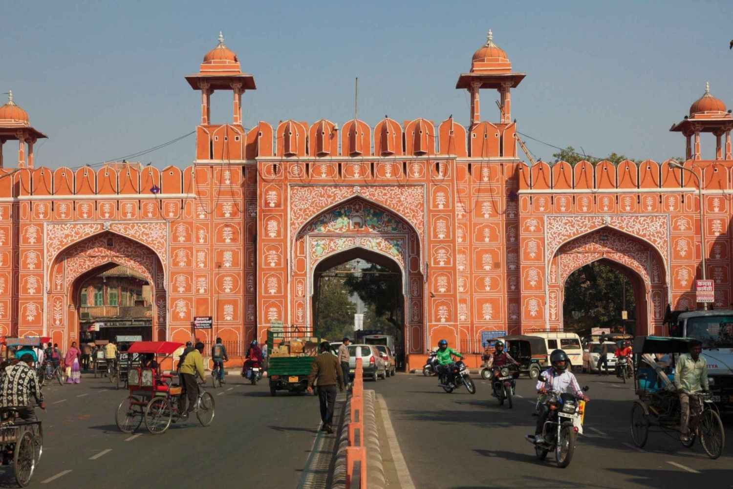 Au départ de Delhi : visite d'une journée à Jaipur en train super rapide