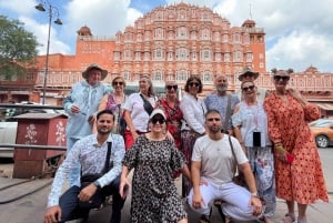 Från Delhi: Jaipur dagstur med supersnabbt tåg