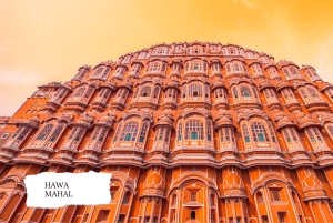 Von Delhi: Jaipur-Tagestour mit Guide & Handwerksworkshops