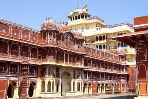 Från Delhi: Jaipur guidad stadsrundtur med bil
