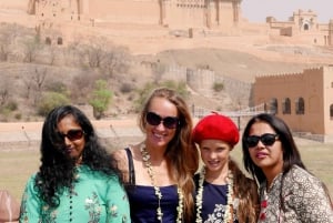Fra Delhi: Jaipur Privat dagsudflugt med bil eller tog