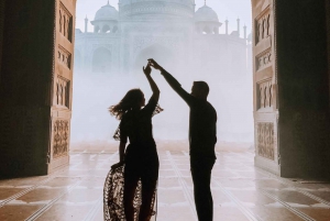 De Délhi/jaipur: - Excursão de um dia para o Taj Mahal e Agra de carro