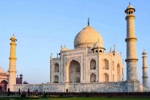 Fra Delhi/Jaipur: Dagstur til Taj Mahal og Agra med transport