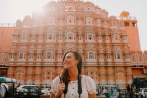 De Deli: Excursão a Jaipur em carro particular ou comboio expresso