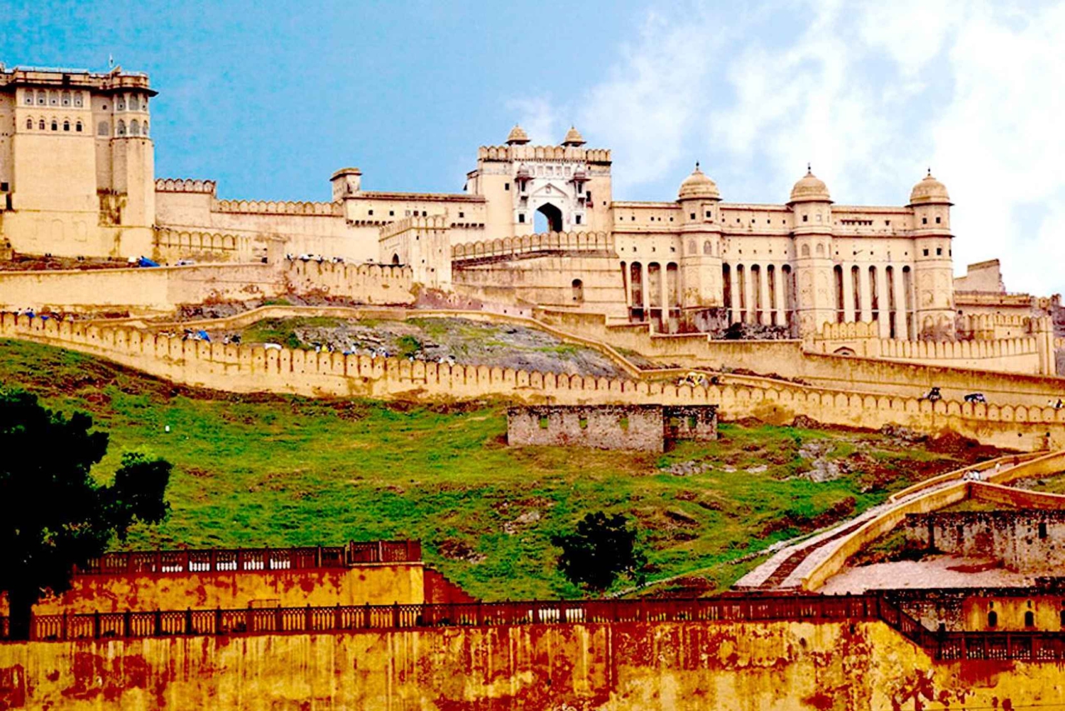 Vanuit Delhi : Jaipur tour met Galta Ji Tempel (Apentempel)