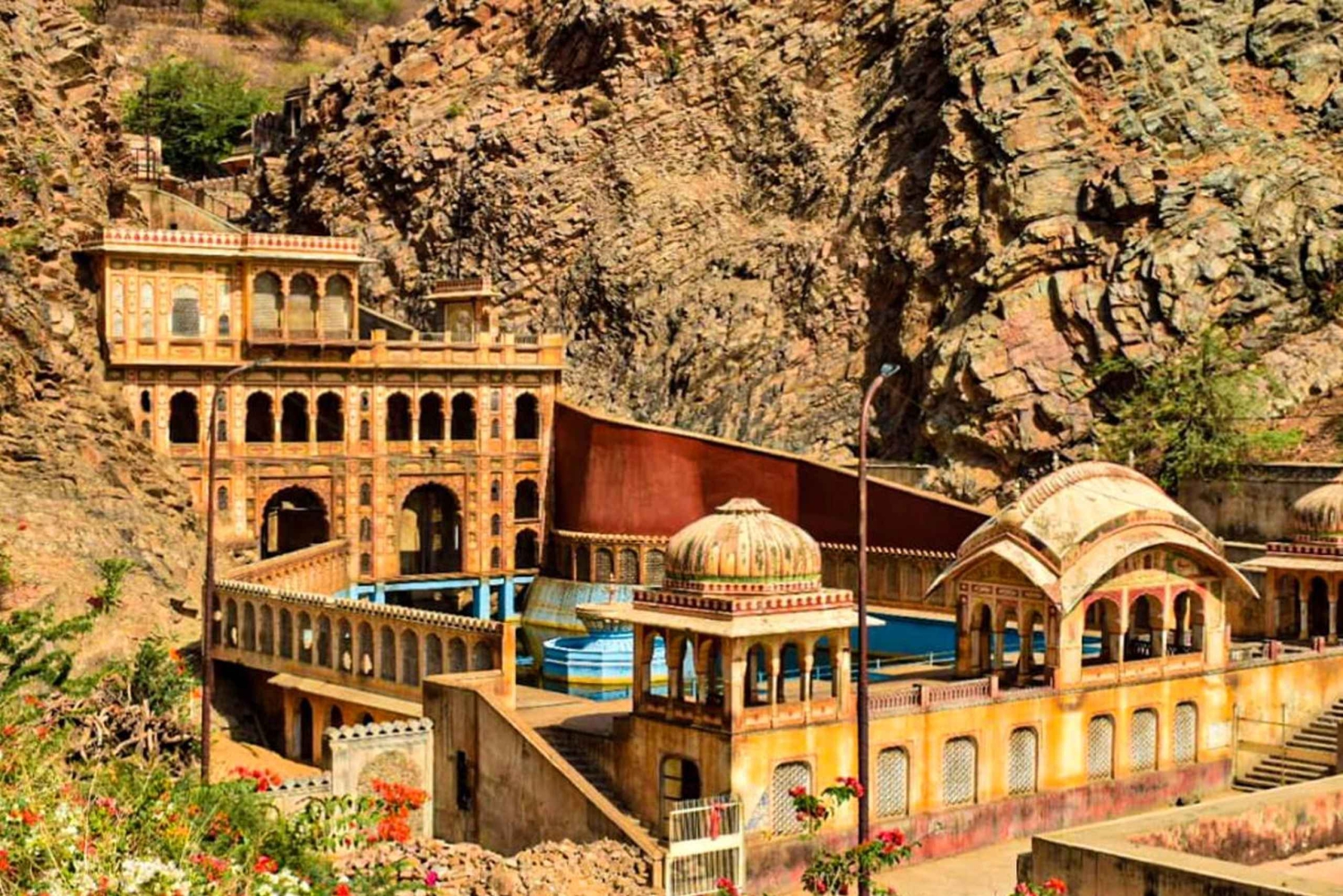 Vanuit Delhi : Jaipur tour met Galta Ji Tempel (Apentempel)