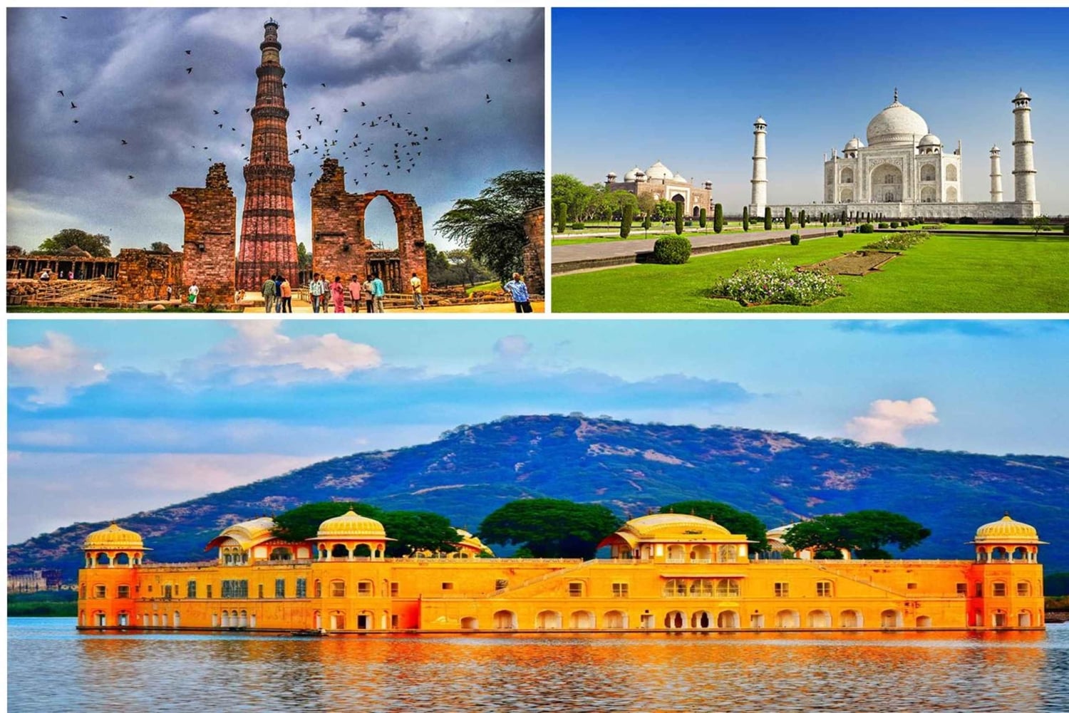 Delhistä: Yksityinen 3 päivän Kultainen kolmio -kierros hotelleilla