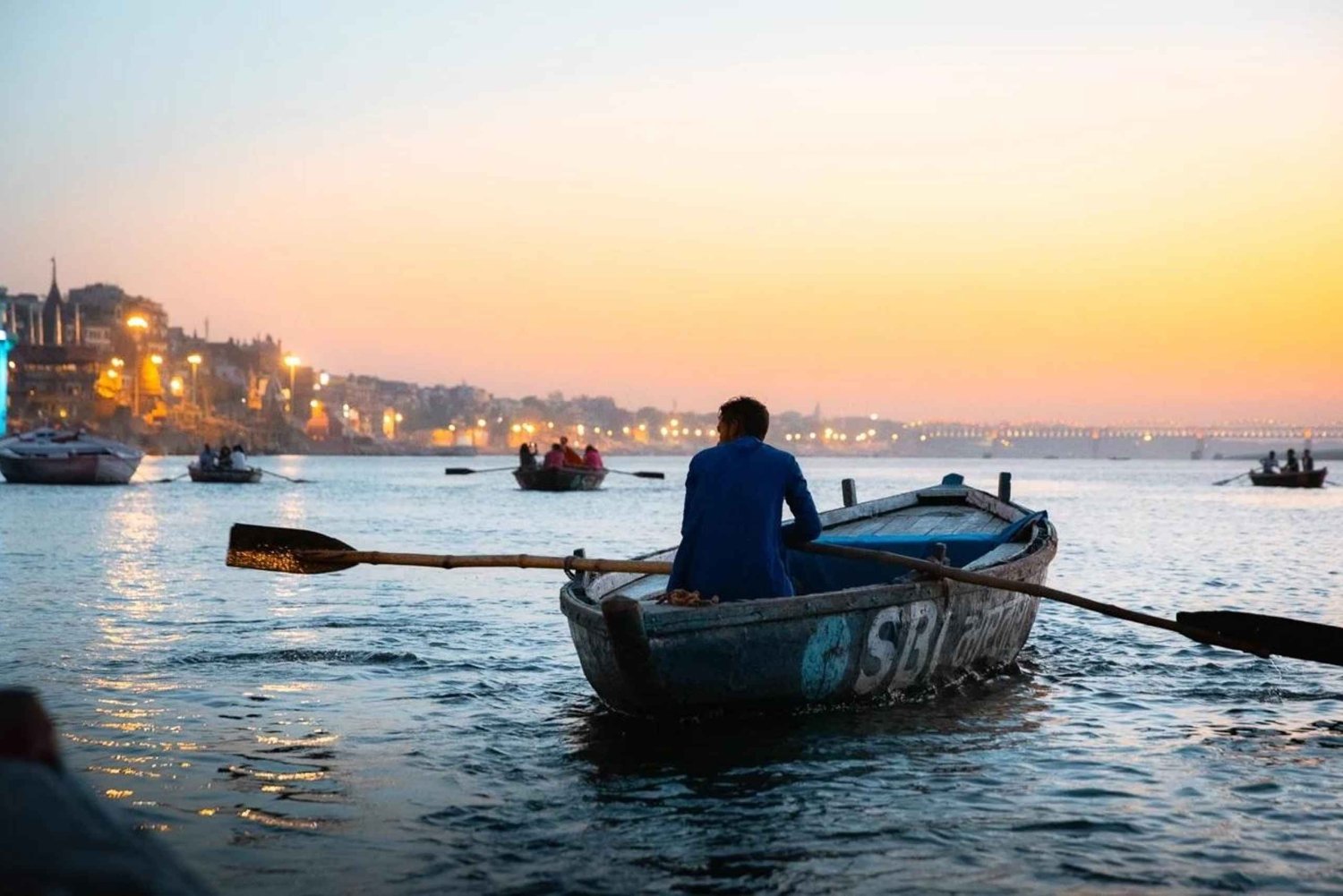 Ab Delhi: Private 8-tägige Goldenes-Dreieck-Tour mit Varanasi