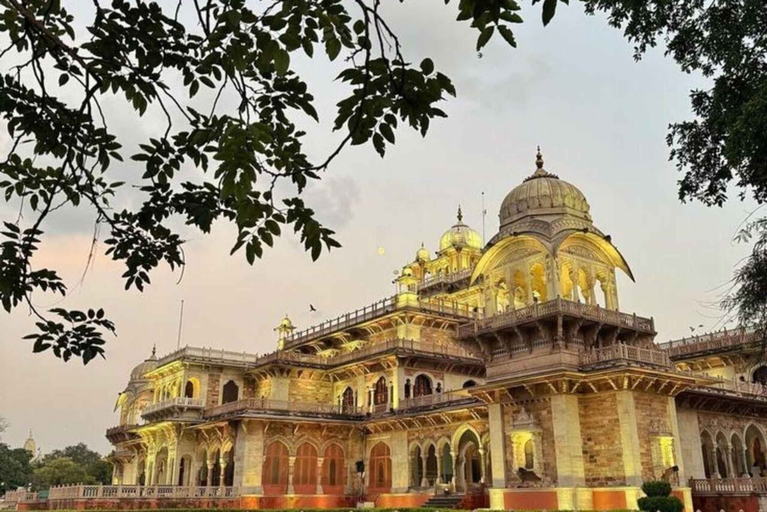 Vanuit Delhi: een hele dag bezienswaardigheden in Jaipur met gids