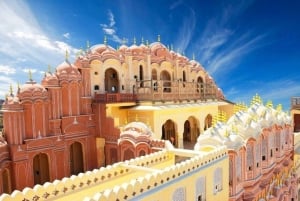 Von Delhi aus: Private zweitägige Jaipur-Tour mit Unterkunft