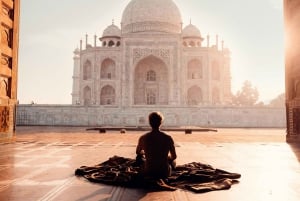 Desde Delhi/Agra: Taj Mahal, tour de Agra con traslados y almuerzo