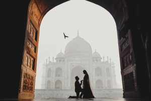 Fra Delhi: Taj Mahal-tur samme dag med Chambal Safari