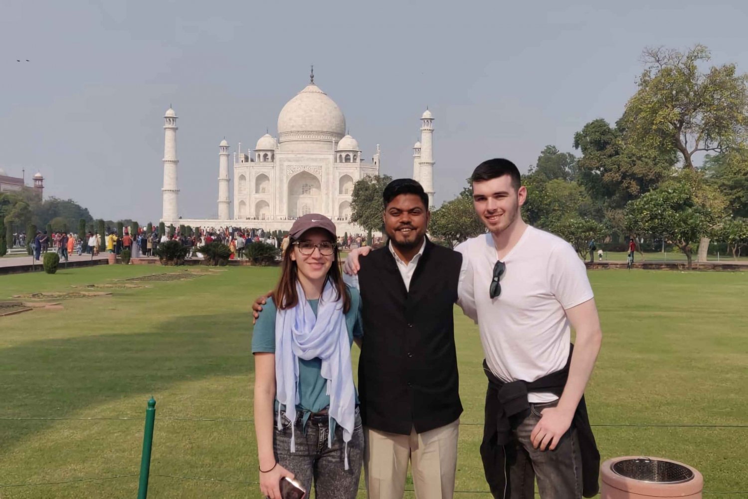 Depuis Delhi : excursion privée d'une journée au Taj Mahal et à Agra avec prise en charge.